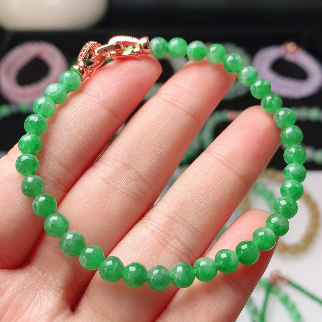 翡翠未镶嵌手链翡翠