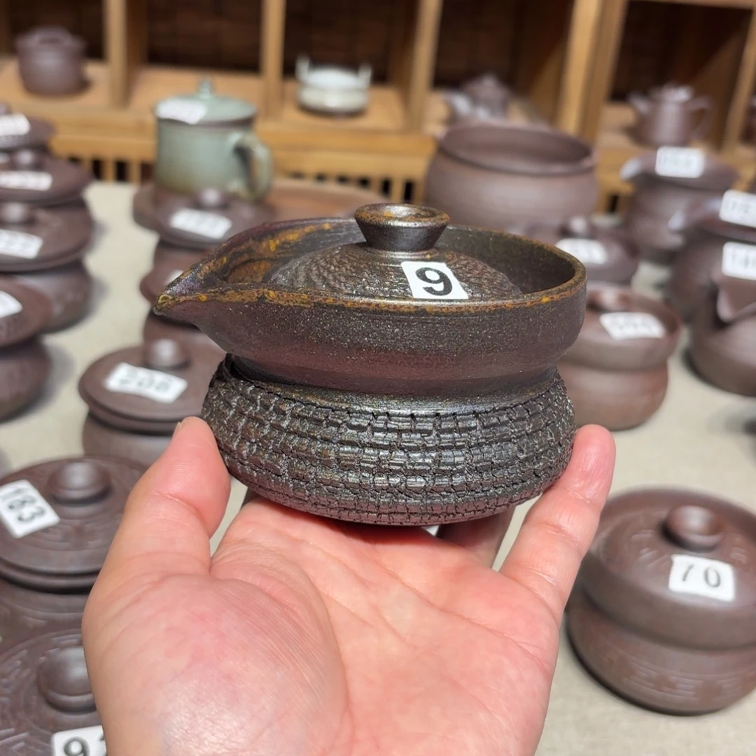 摆件粗瓷茶具素胎无釉