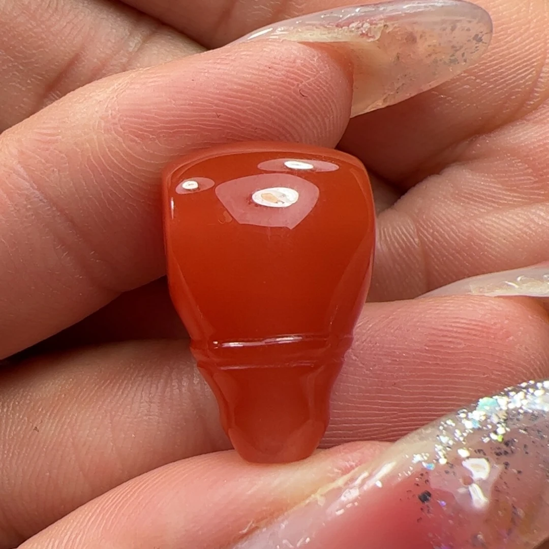 南红玛瑙三通未镶嵌k**o