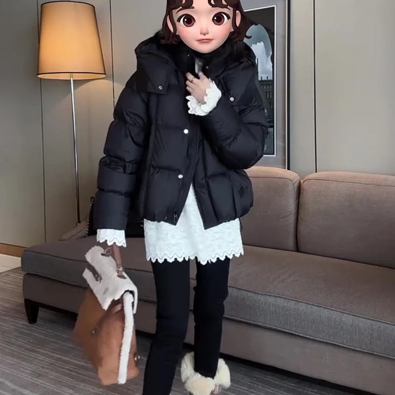 清仓冬季爆款大码女装轻薄保暖短款棉服宽松百搭休闲外套上衣