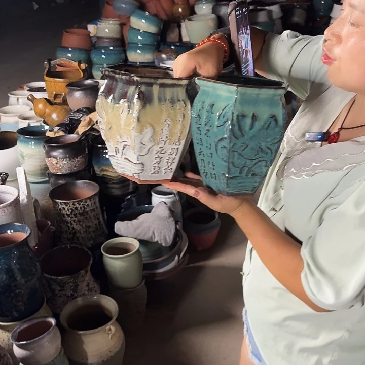 口15高20两个盆子。