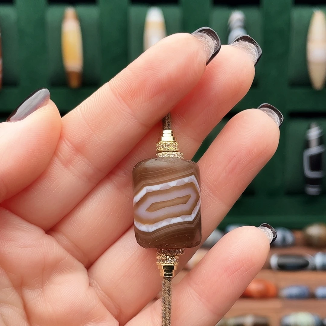 玛瑙/玉髓合金珠宝半成品