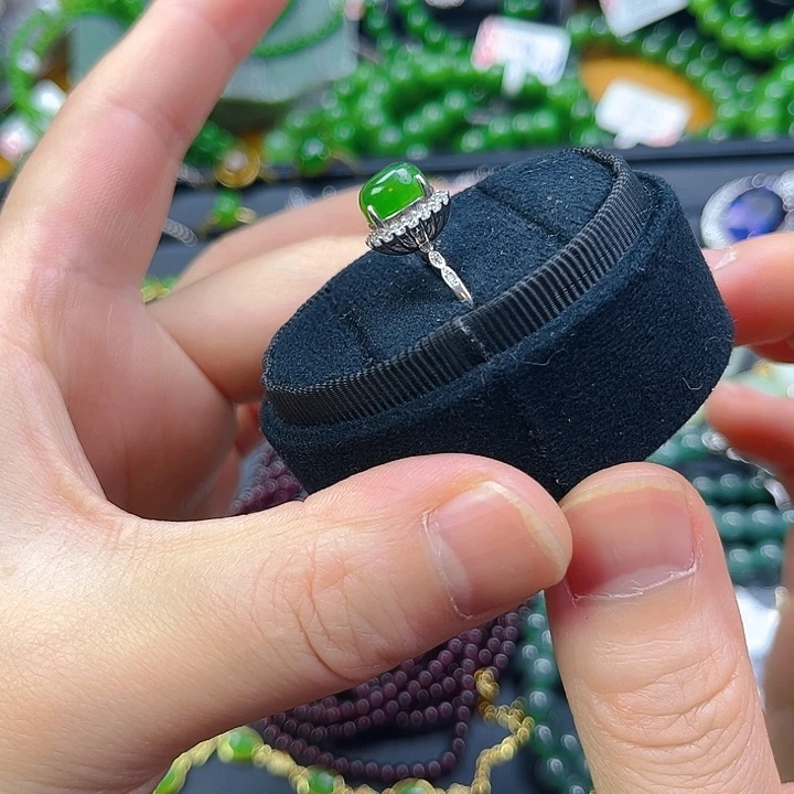 和田玉银S925镶嵌颈饰