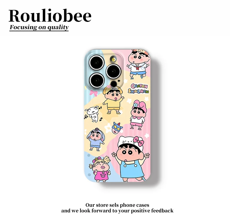 凯蒂小新合集适用苹果16promax菲林15手机壳华为vivo小米14oppo套