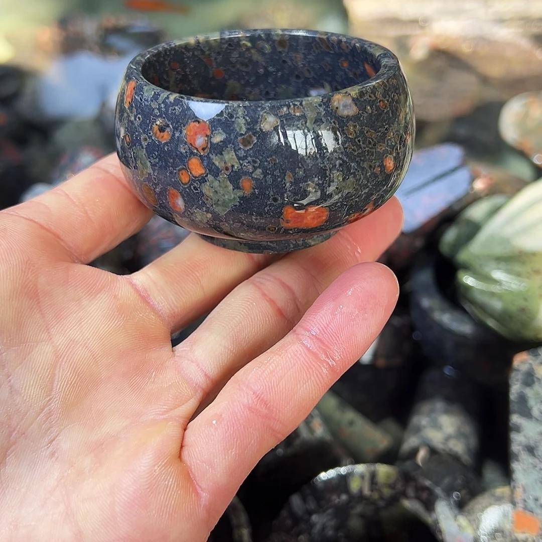 梅花玉鱼缸石茶周边配套微瑕