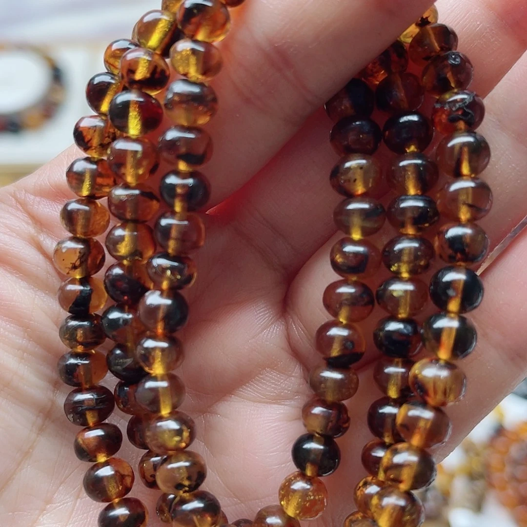 未镶嵌颈饰琥珀琥珀6