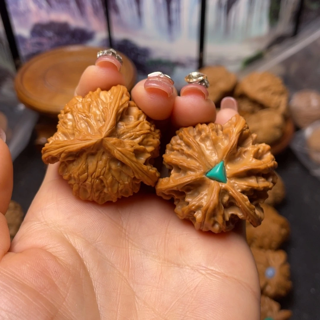 把件文玩核桃39转圈全品奔