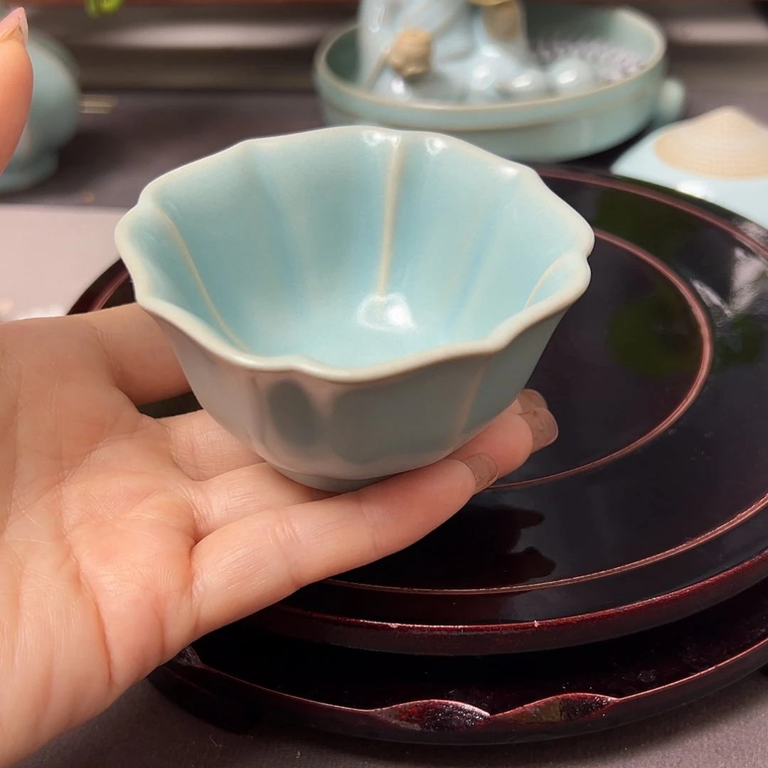 陶汝州市原产地原矿釉汝瓷微瑕