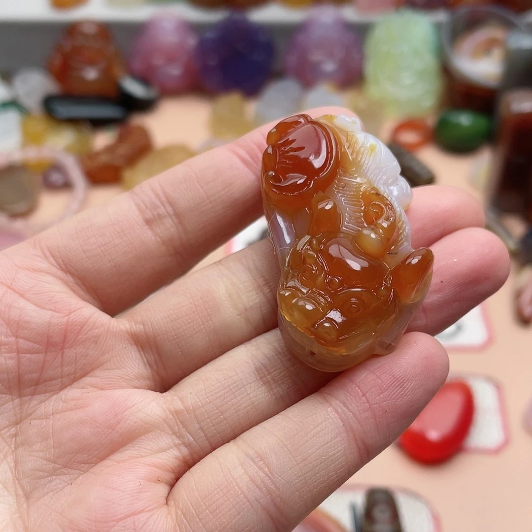 玛瑙/玉髓颈饰合金“****”