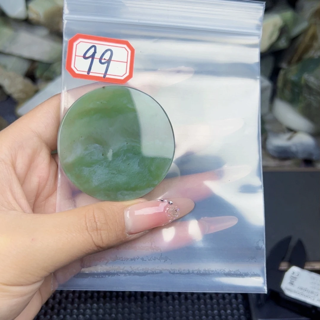 和田玉珠宝半成品未镶嵌