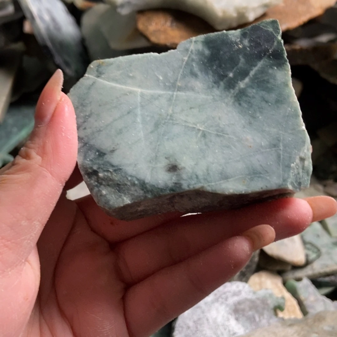 翡翠未镶嵌挂件天然翡翠