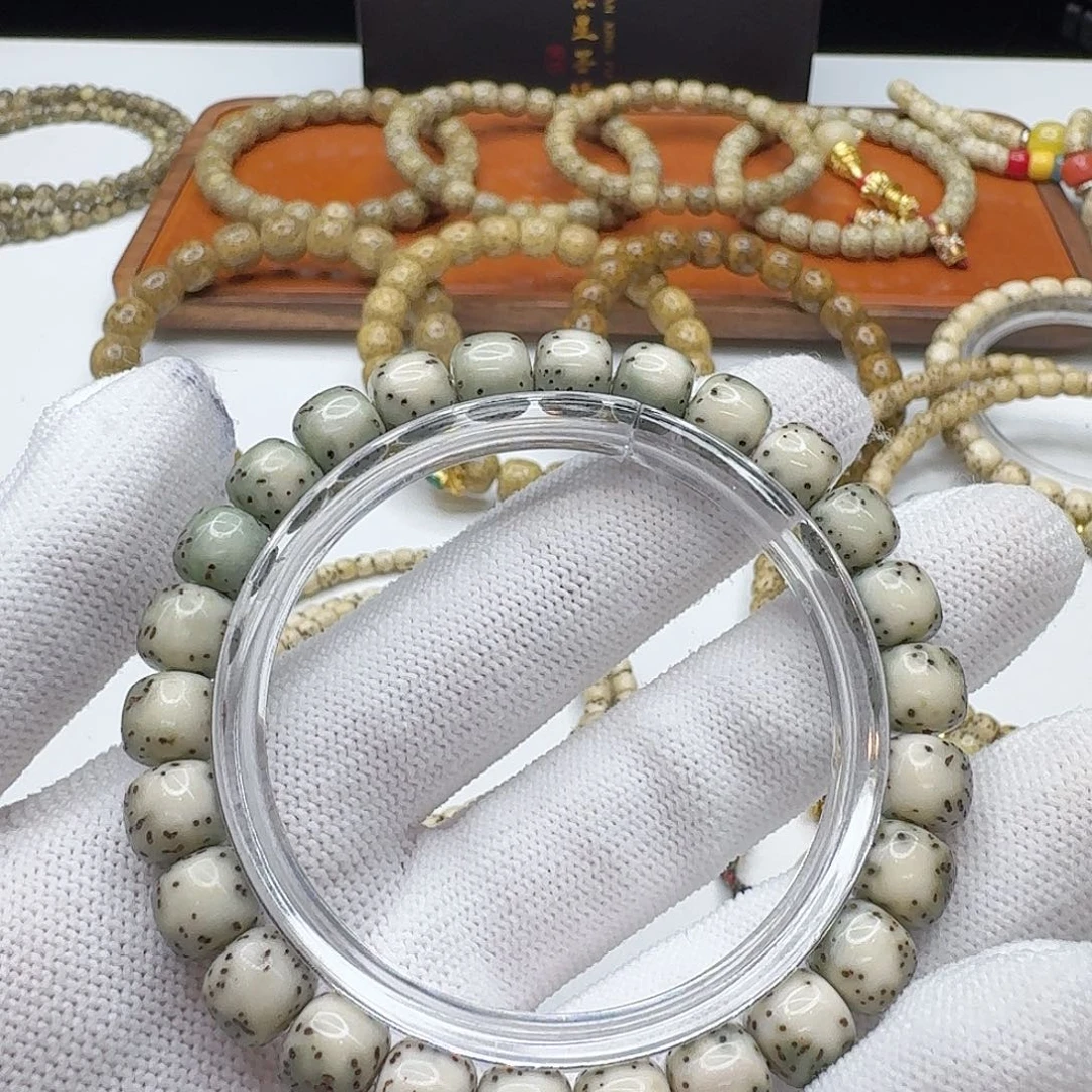 星月菩提吊坠118梵天糯冰绿背河豚9左右单