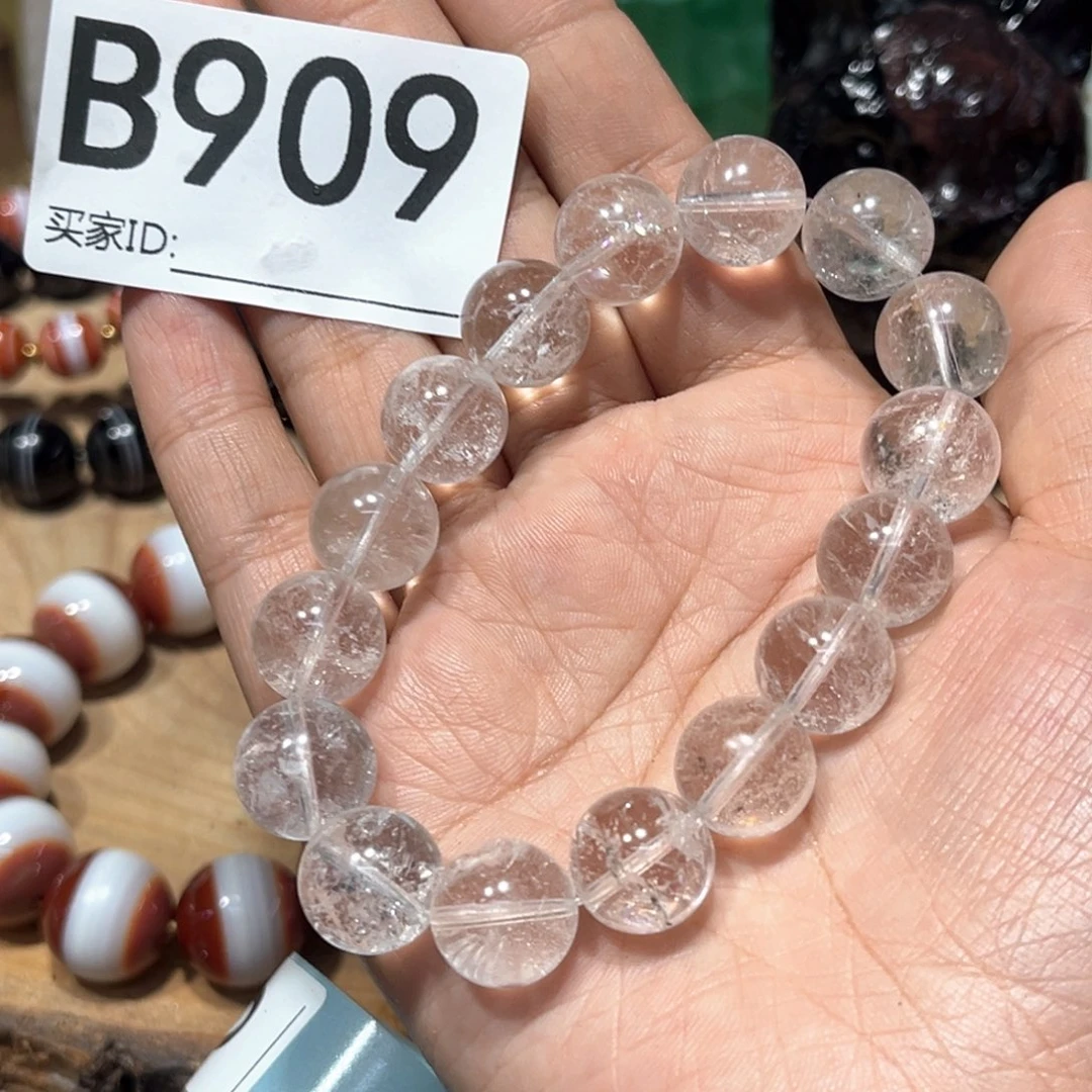 未镶嵌珠宝半成品水晶蓝*多样性发其一微瑕