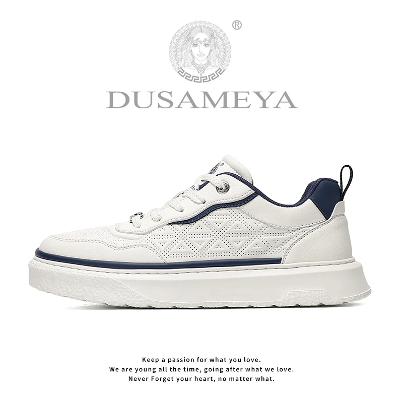 DUSAMEYA/杜莎米娅春夏新款高端奢品百搭时尚男鞋休闲运动鞋6726
