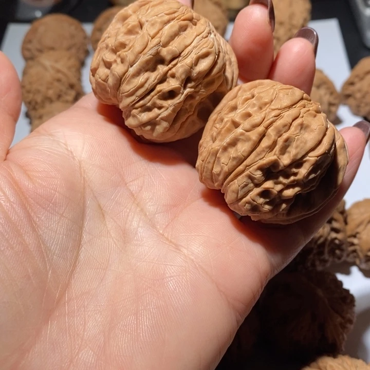 文玩核桃把件特价蛇皮墩42