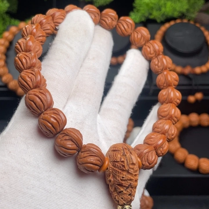 人****木质类精品桃核手持