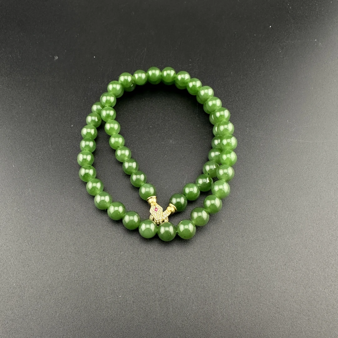 BY1227FXH标022 北玉精选 和田玉项链 多样性发货