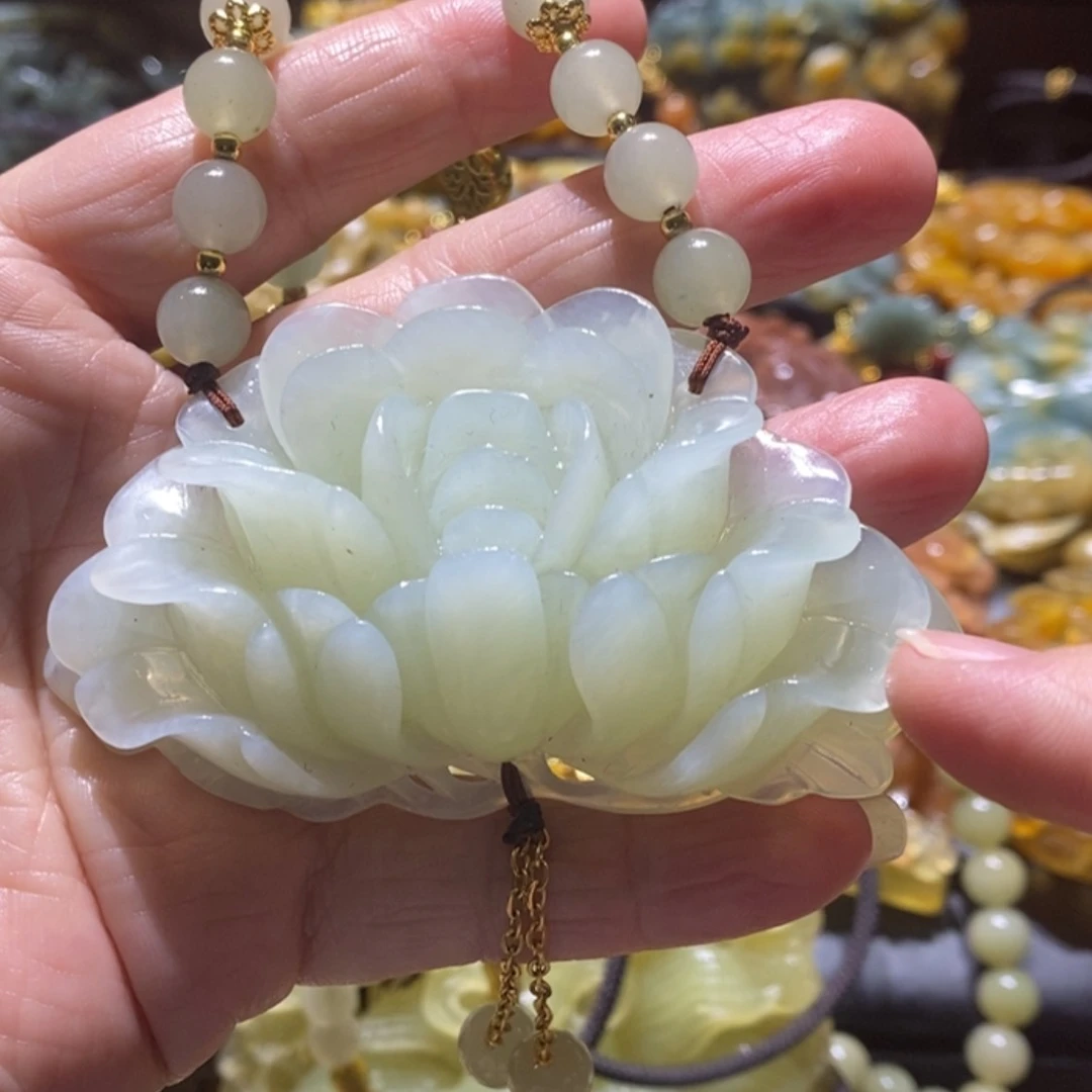 【闪购商品】岫玉毛衣链未镶嵌