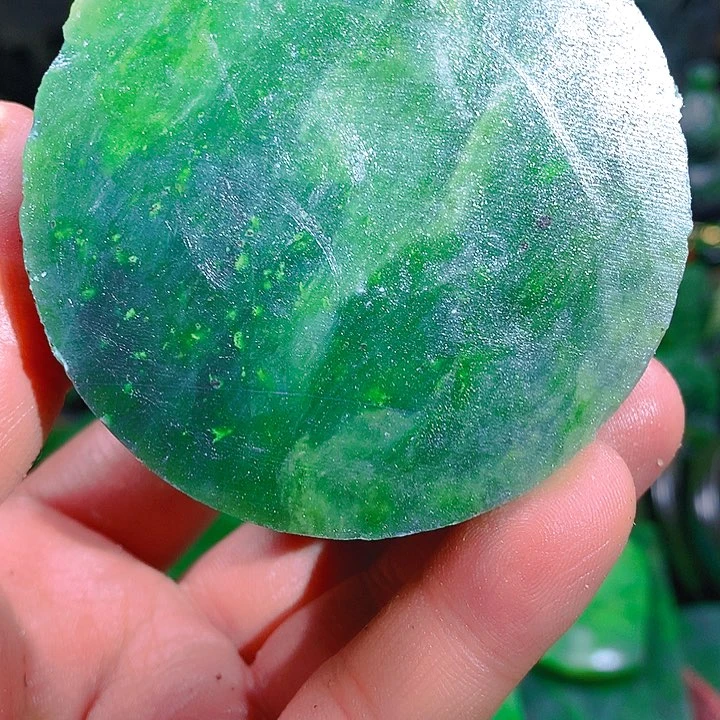 未镶嵌和田玉（碧玉）挂件老****队
