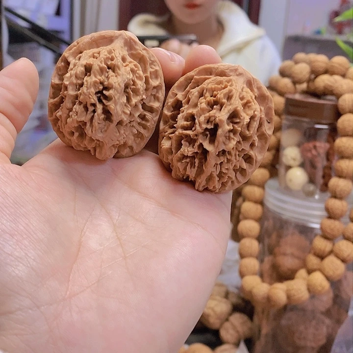 【闪购商品】文玩核桃把件41中国大花油