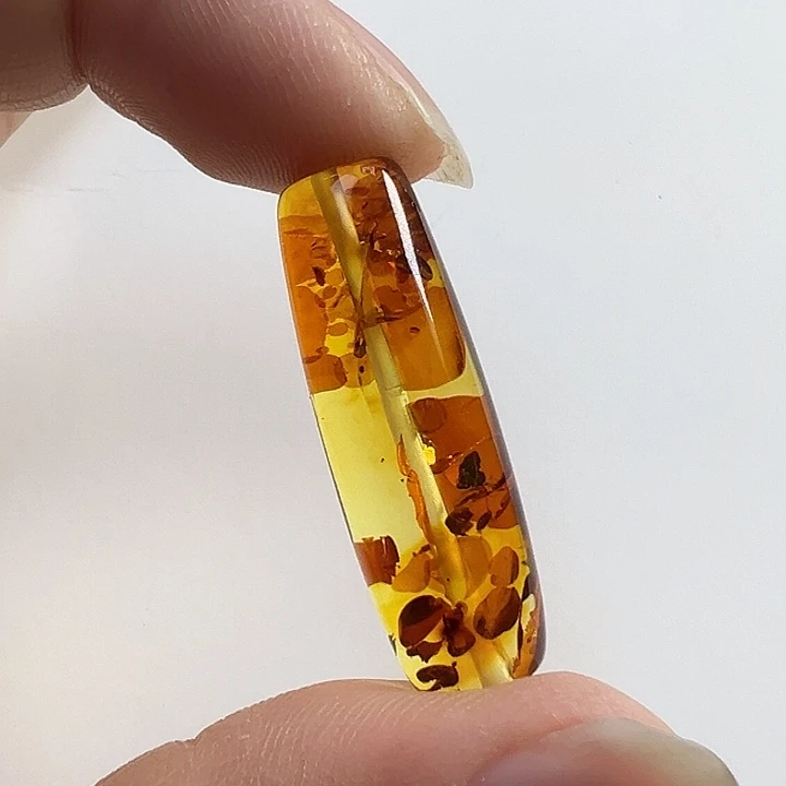 琥珀（花珀）未镶嵌颈饰