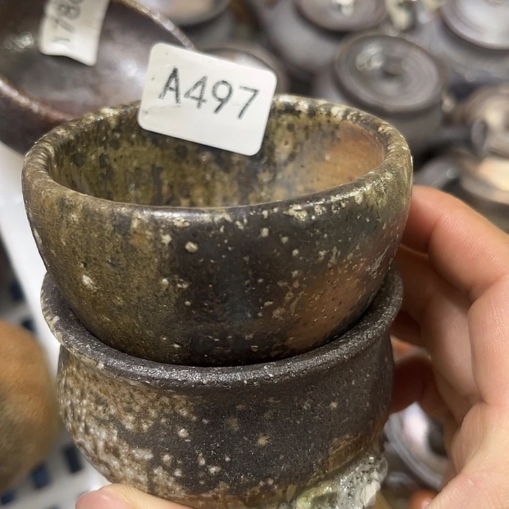 柴烧裸烧纯手工制作瑕疵不退不换