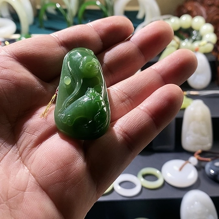 和田玉马上封候未镶嵌