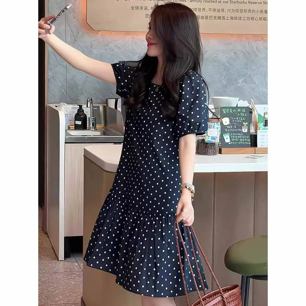 欧货重磅2025夏季新款女装休闲显瘦连衣裙高级感极简穿搭漂亮裙子