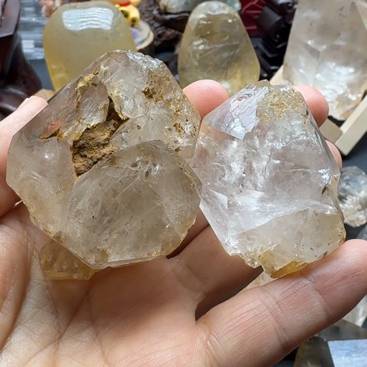石材黄泥骸骨福利一对