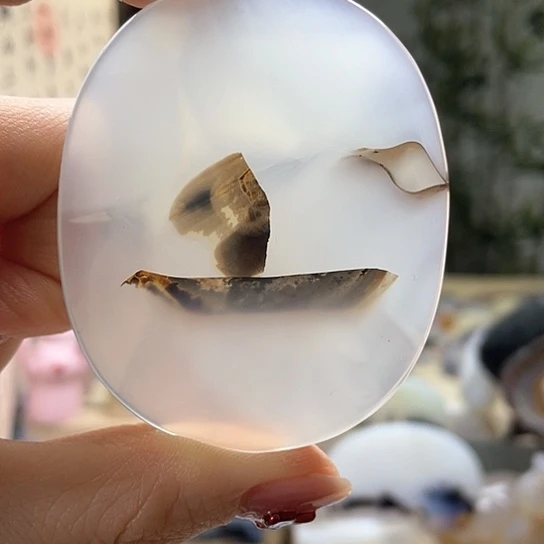 玛瑙/玉髓颈饰未镶嵌林*林