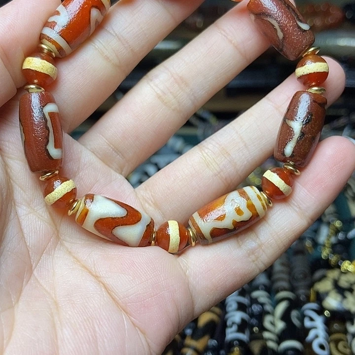 玛瑙/玉髓未镶嵌手链