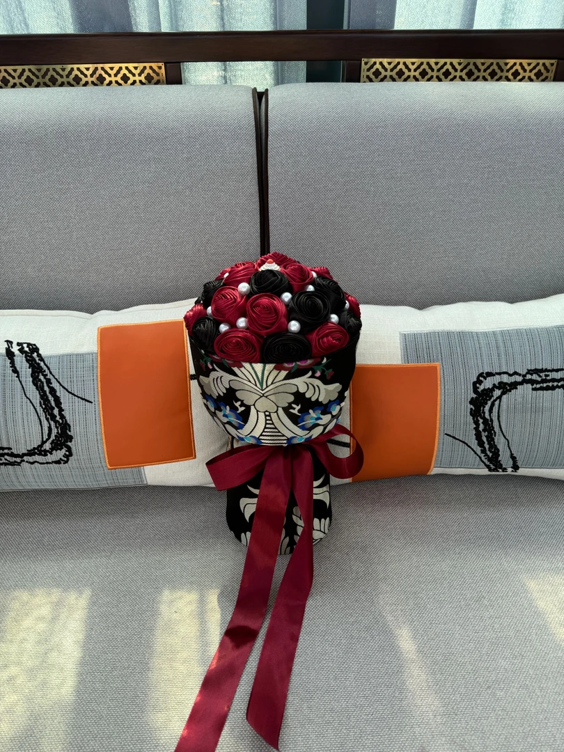 藏式手工花束玫瑰------送礼选择------永生花束