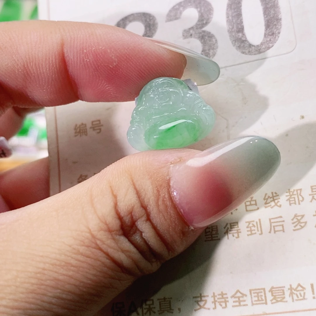 【闪购商品】未镶嵌挂件翡翠裸石