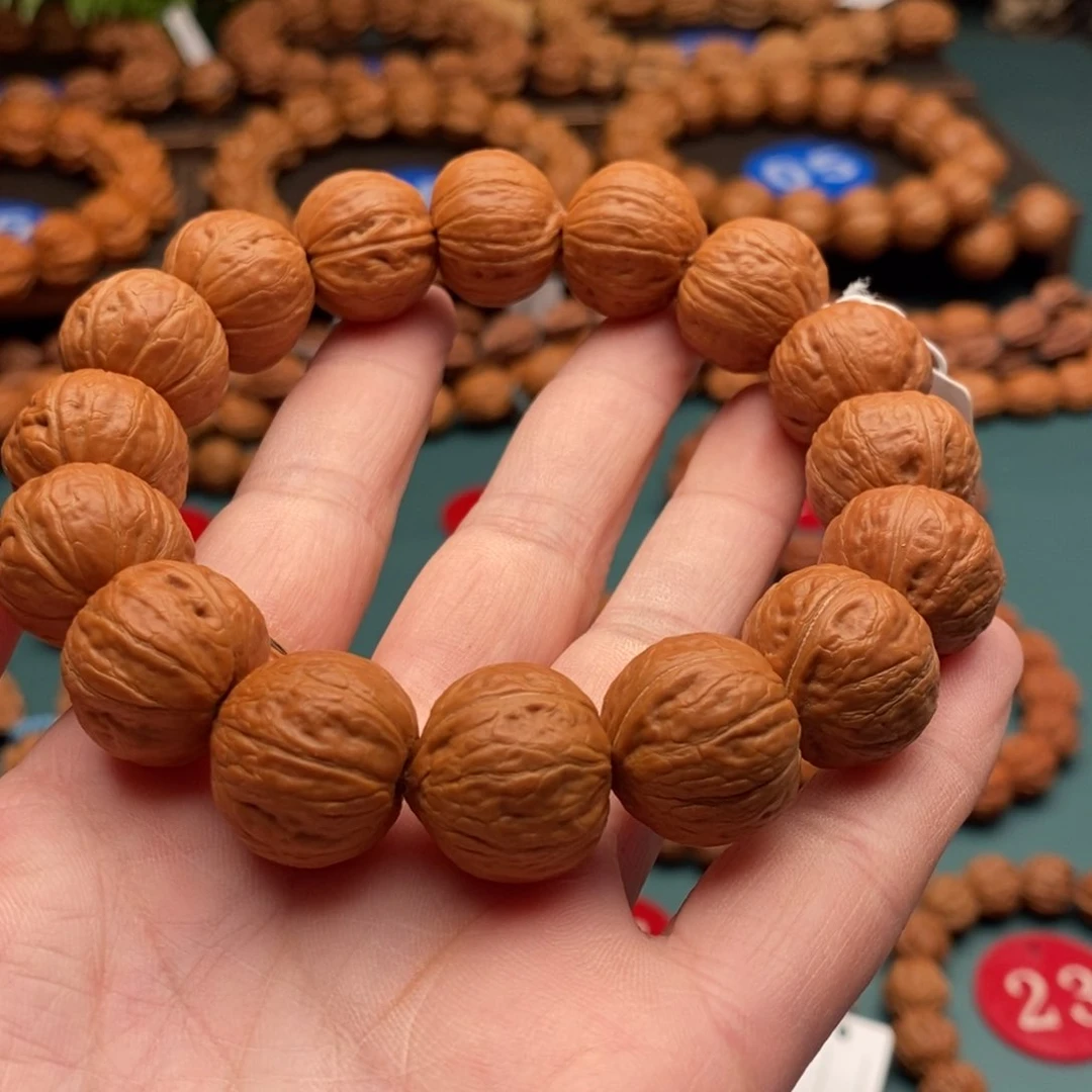 文玩核桃手串18尺寸南瓜