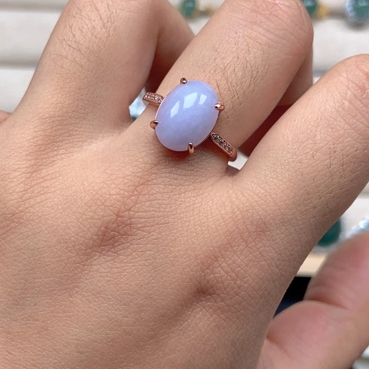 翡翠未镶嵌戒指戒指