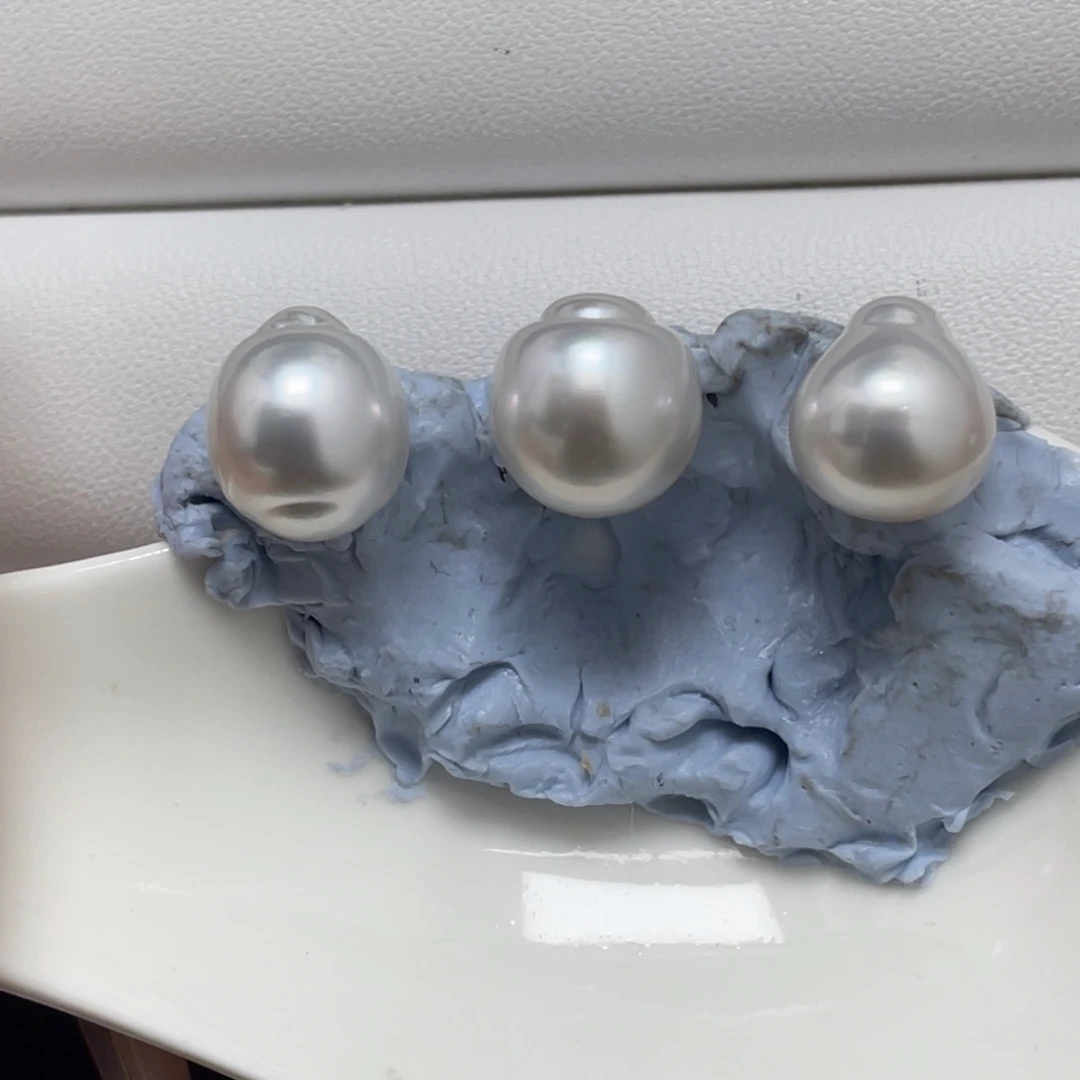 S***o定制海水珍珠未镶嵌裸珠海水澳白10-11mm 11-12mm
