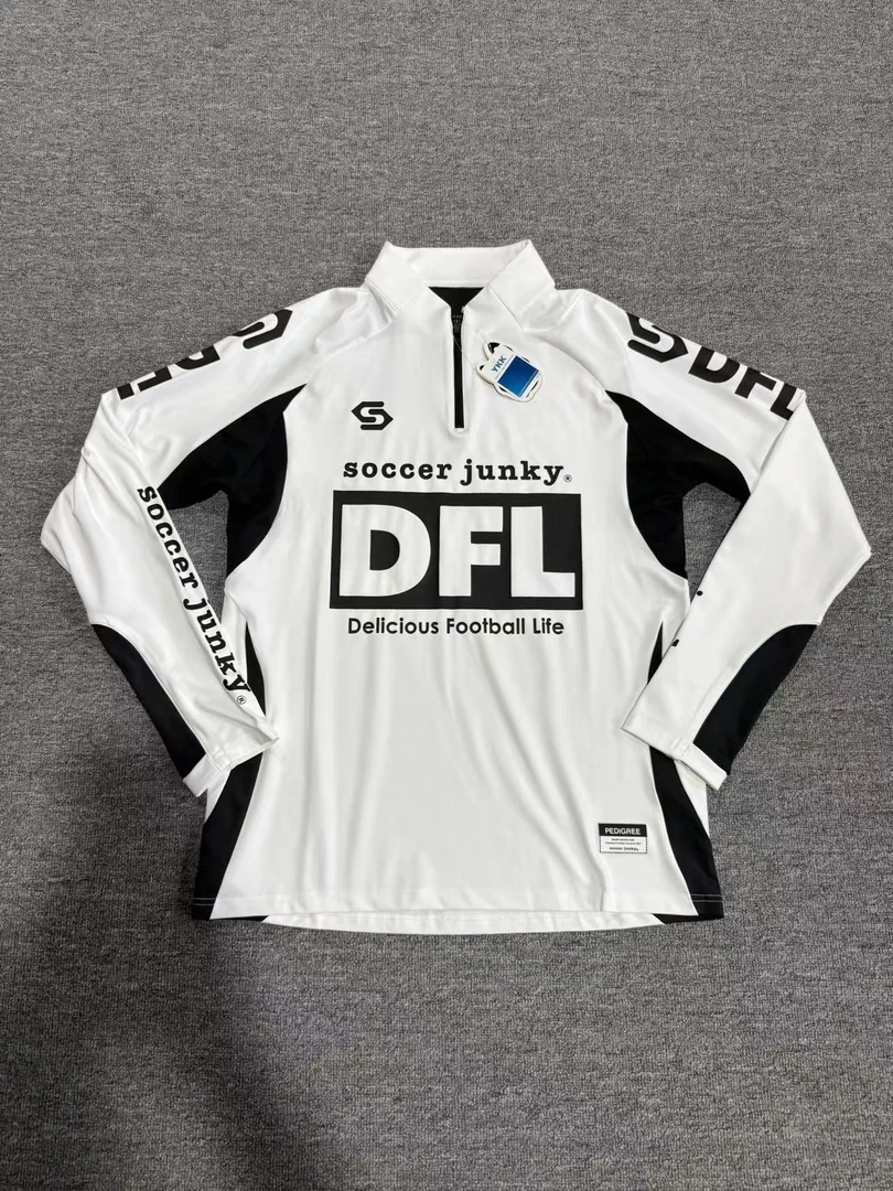 soccer junky足球狗龙王系列半拉链长袖足球训练服 SJ25967