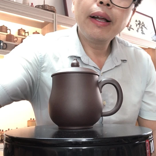 茶杯紫泥葫芦杯容量500