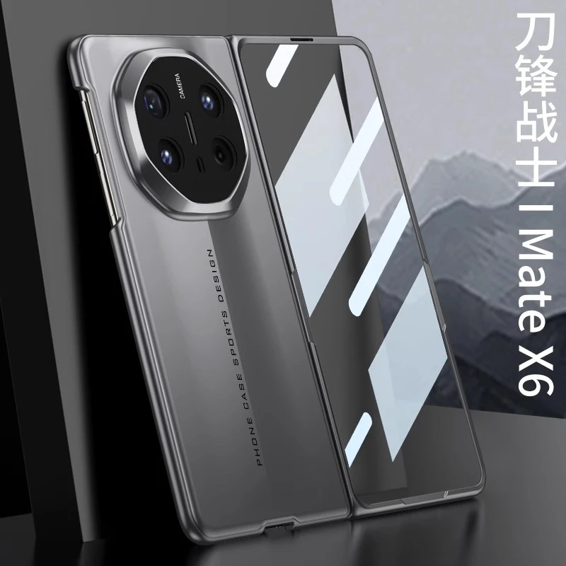 适用华为matex6手机壳matex5x3新款刀锋战士超薄壳膜一体全包防摔