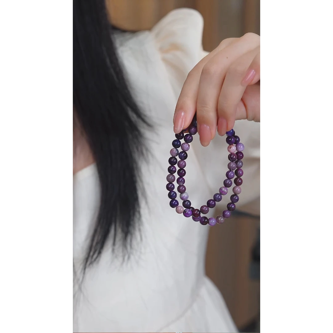 未镶嵌苏纪石（舒俱来）手串（多样性发一）卡6 @@J1499