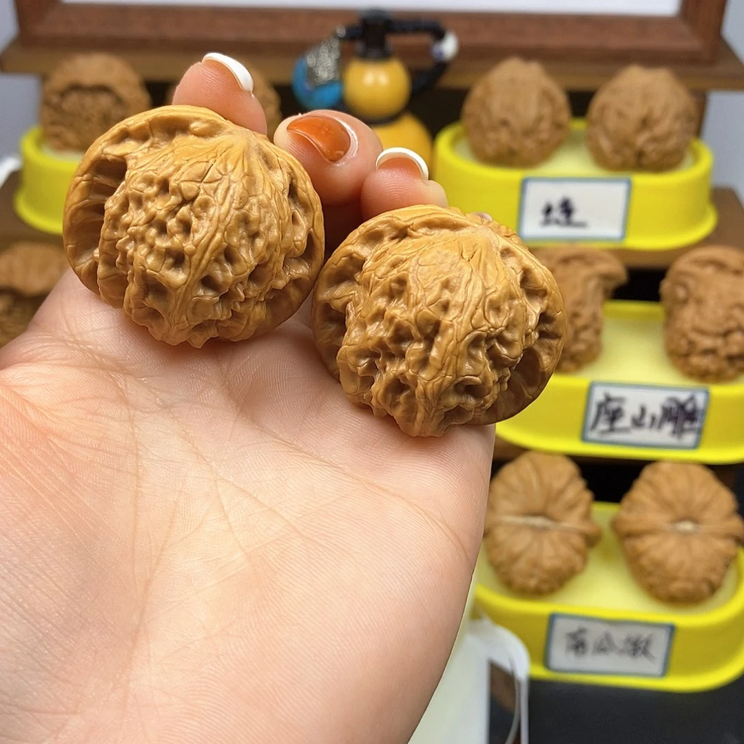 核桃野狼 文玩/木作/... 文玩把件/