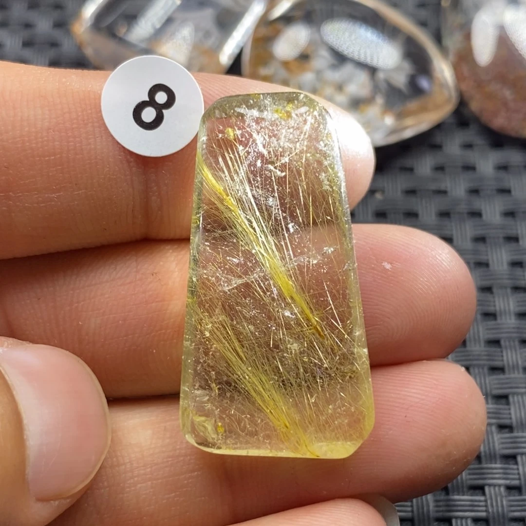 水晶颈饰未镶嵌是