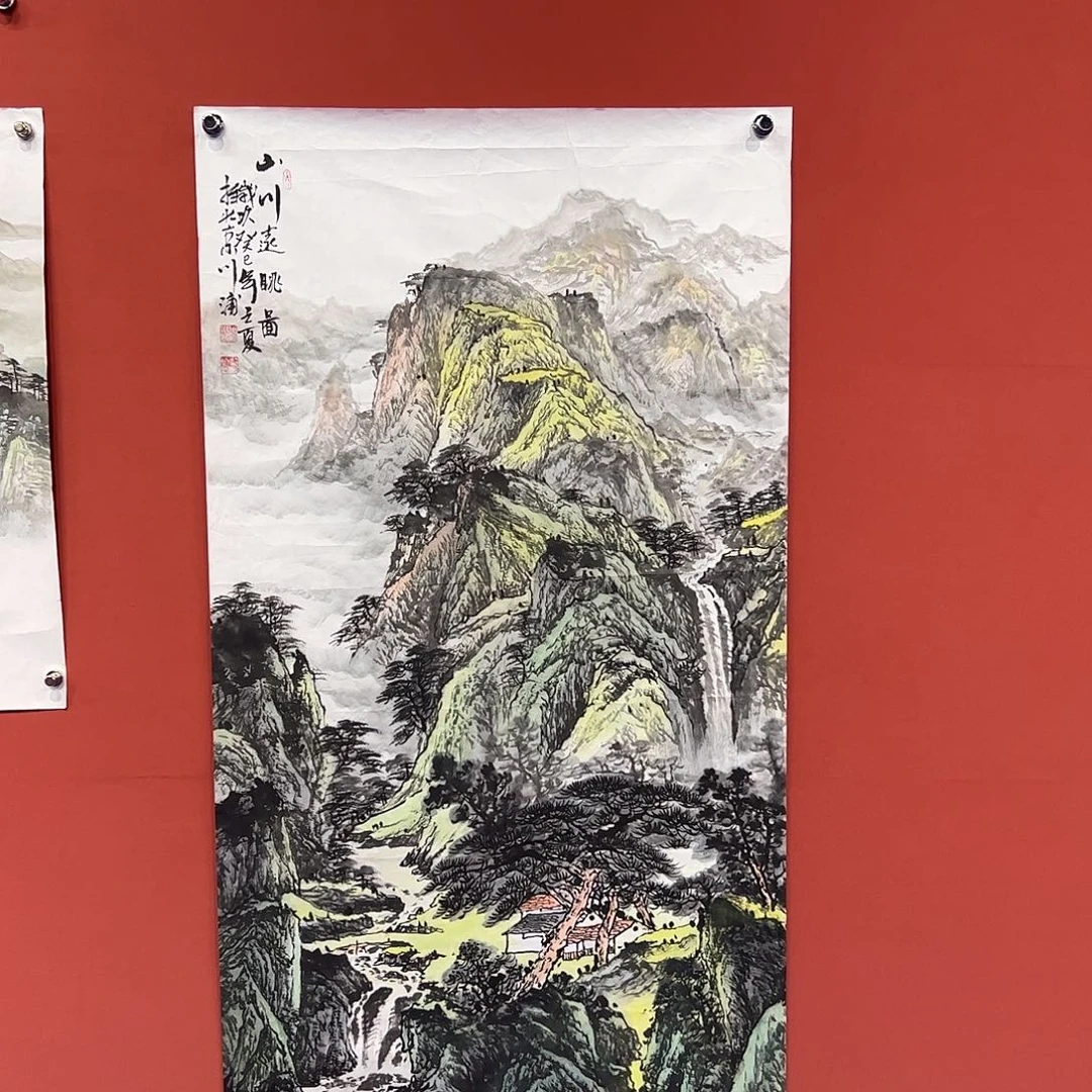 国画李川浦画家作品