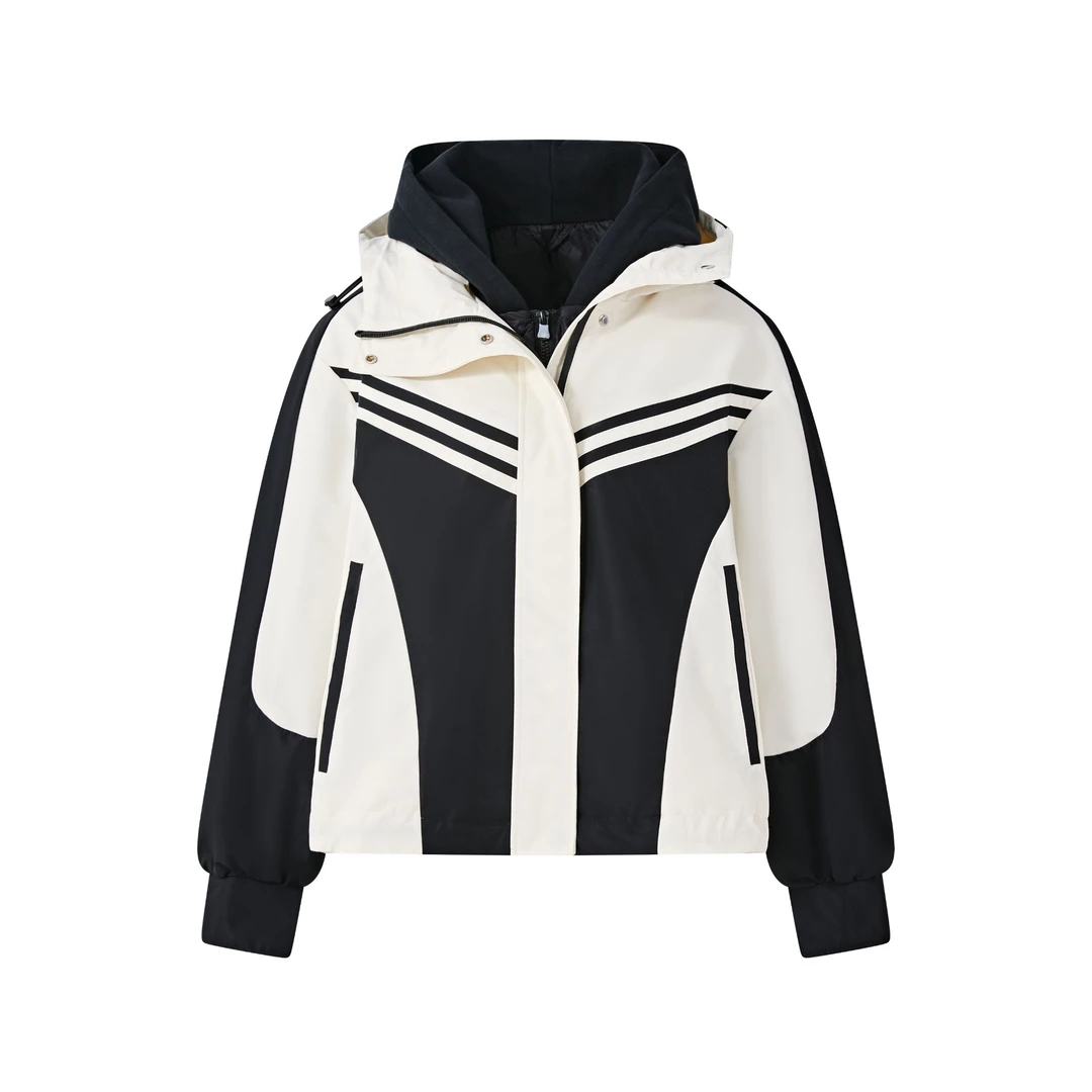 新款短款羽绒服套装2041