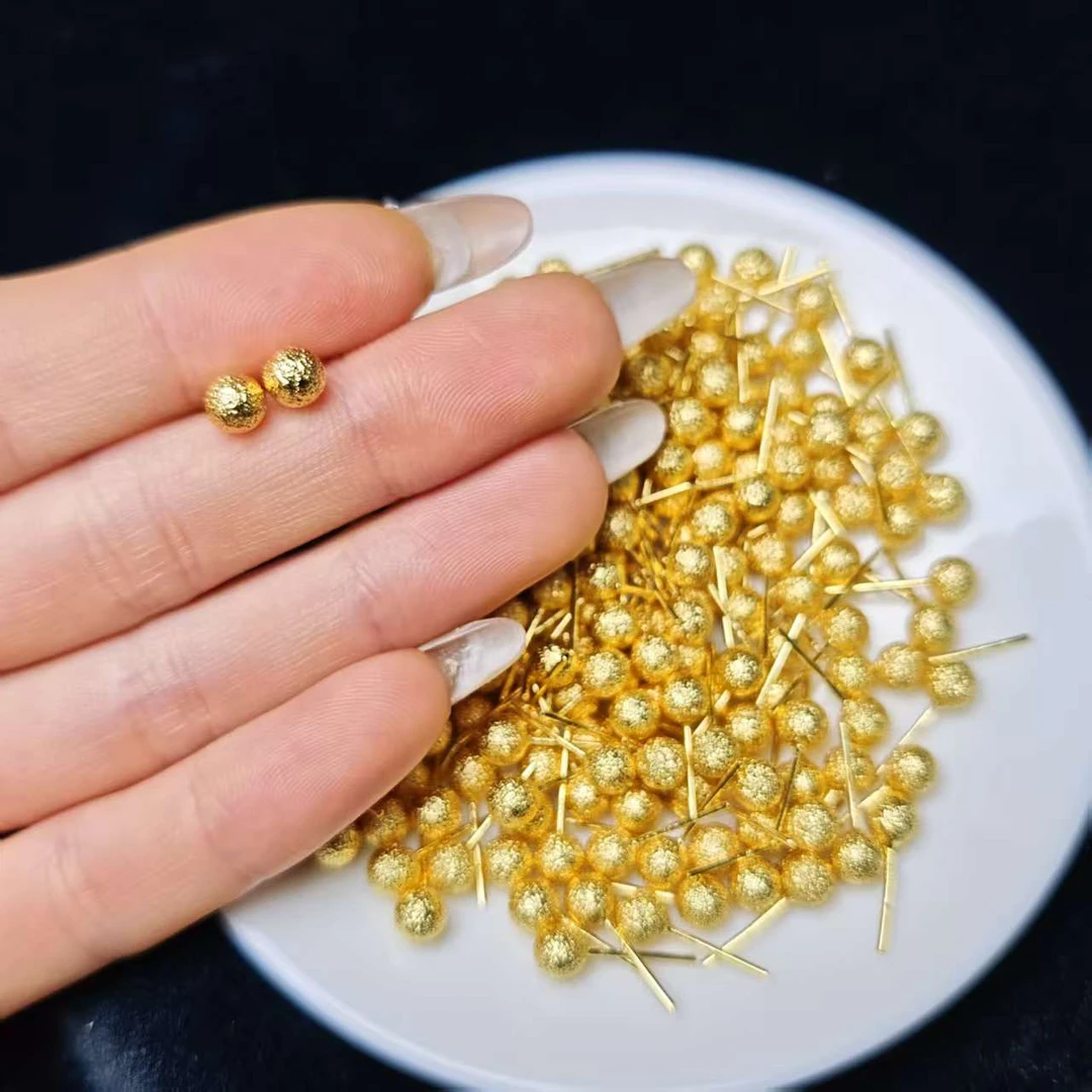 足银耳饰 A6足银银饰耳钉