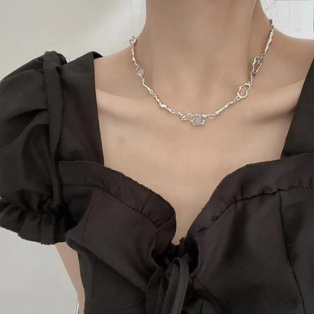 非金属涤纶项链 2651  日韩女链子个性项链