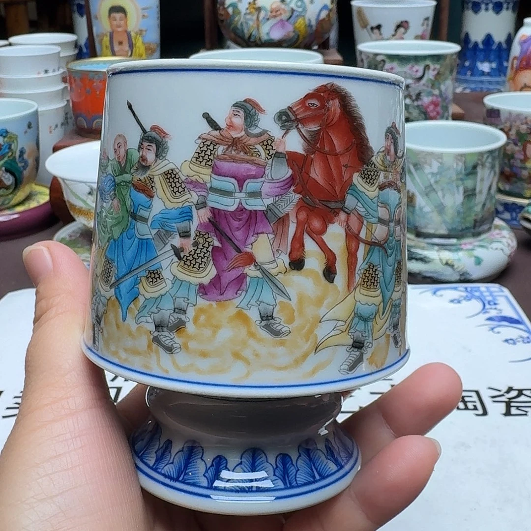 景德镇手工手绘展示