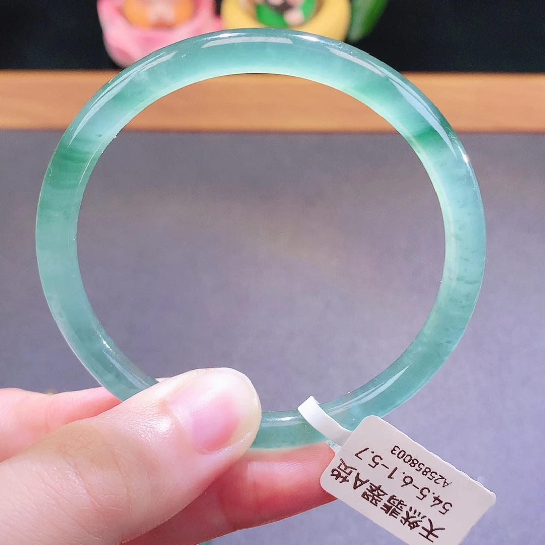 翡翠未镶嵌手镯天然翡翠