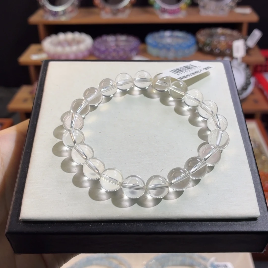 手串未镶嵌水晶双a白水晶9+