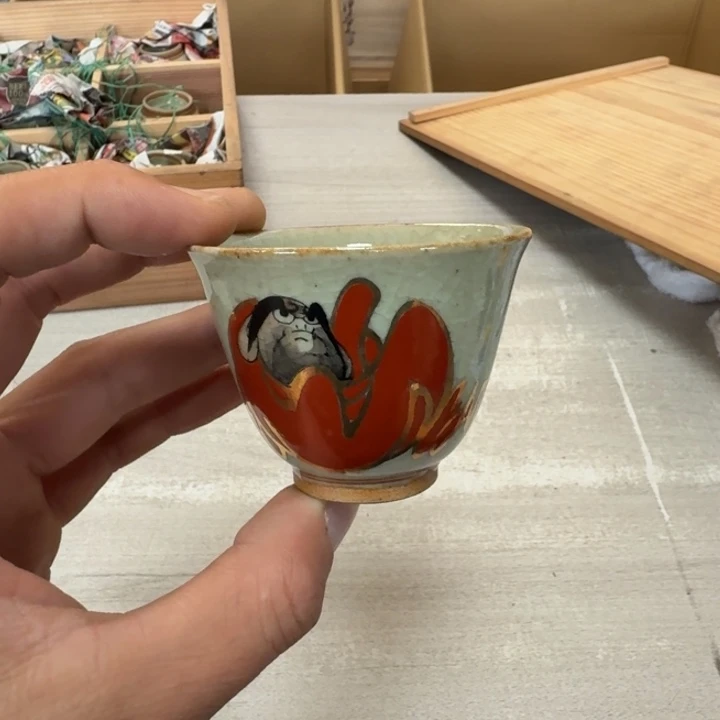瓷片茶道具工艺品